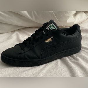 Puma Basket Black 9.5 men